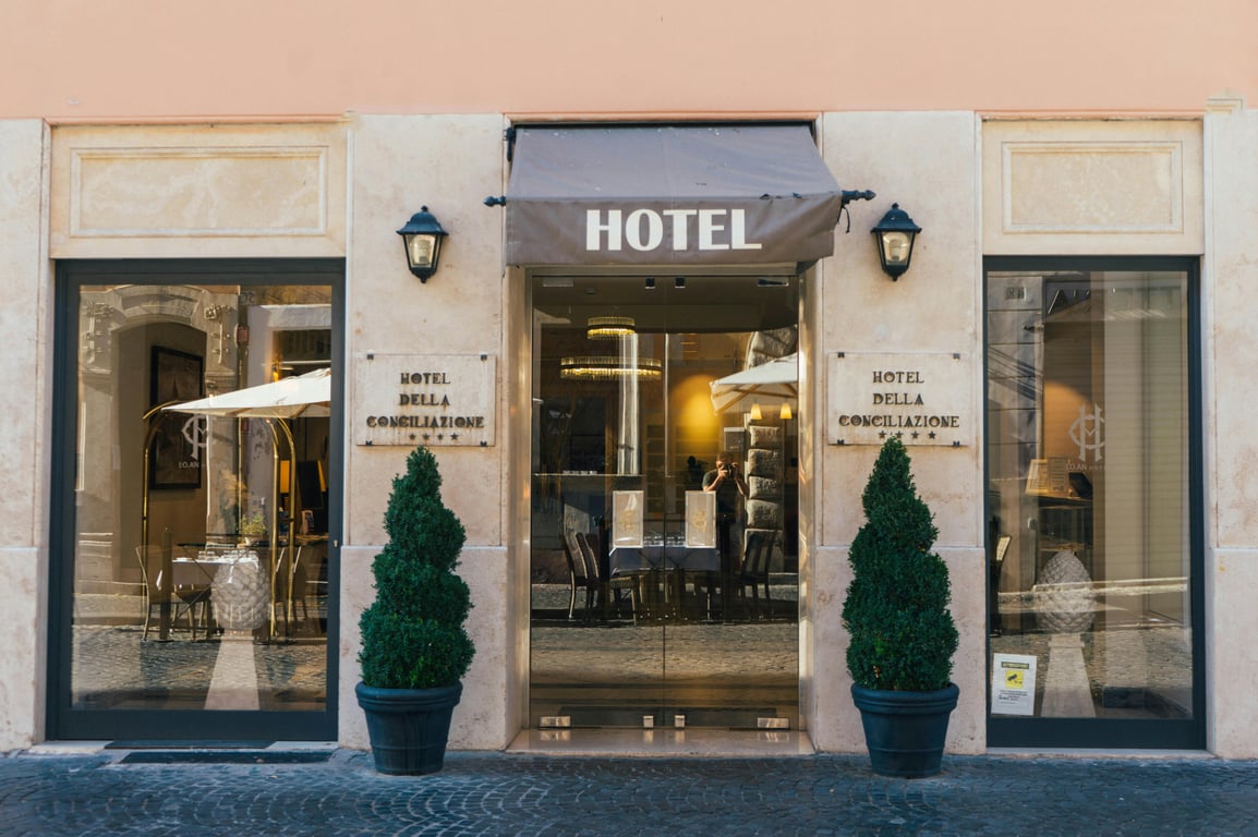 Hotel facade
