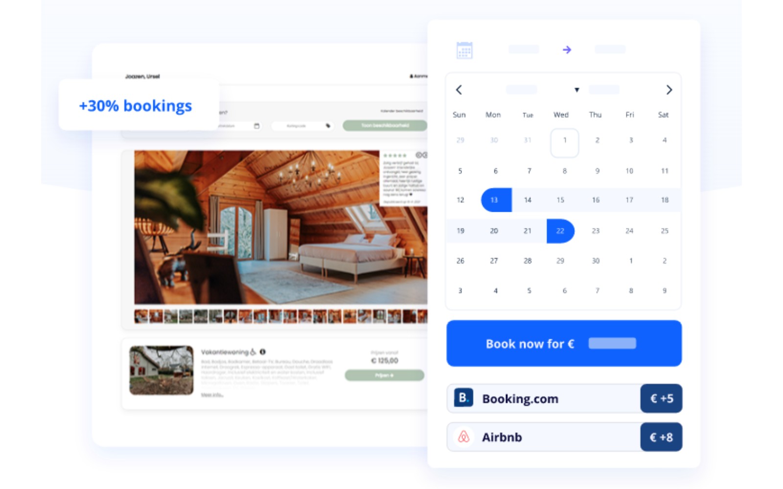 Cubilis - Booking Engine Software Screenshot