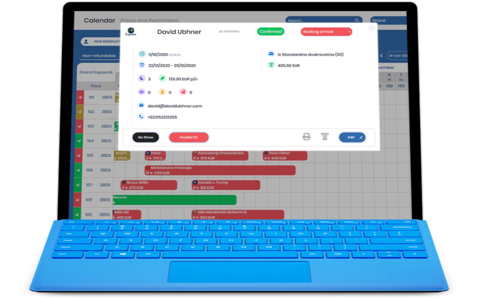 OTA Sync - Channel Manager Software Screenshot