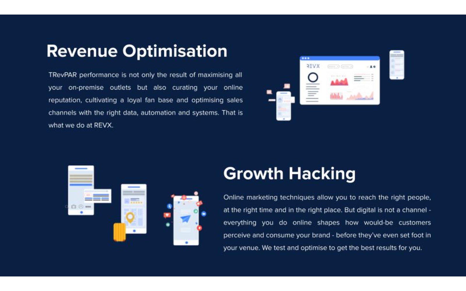 REVX - Digital Marketing Screenshot