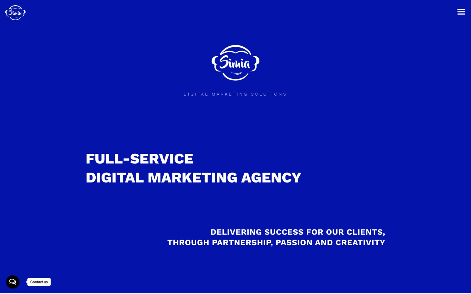 Simia Solutions - Digital Marketing Screenshot