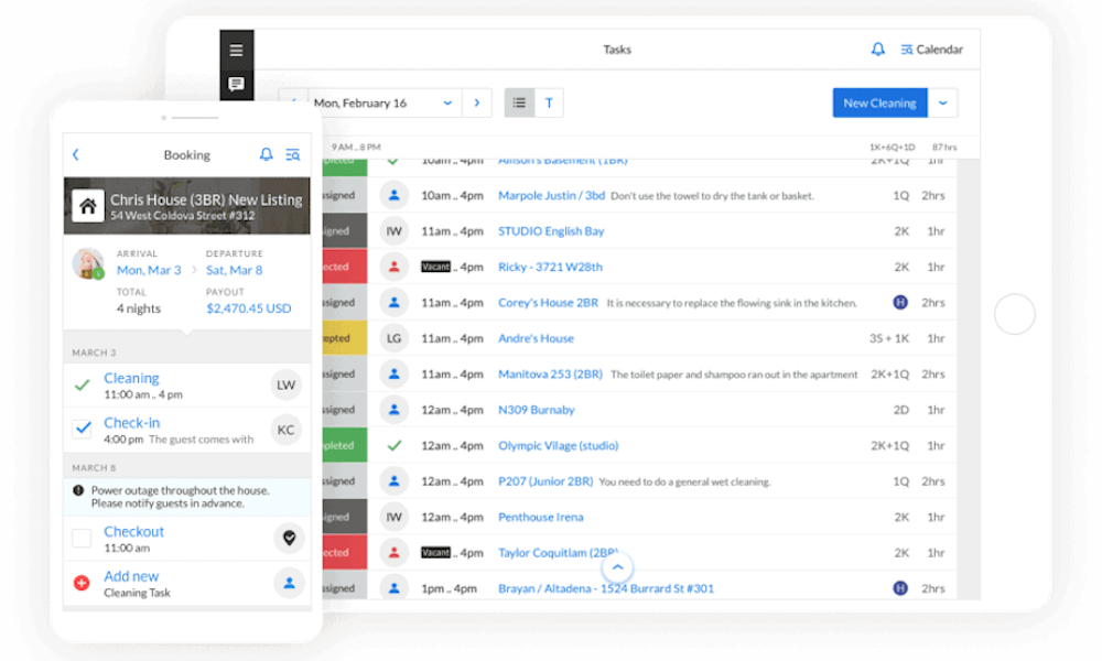 iGMS - Short Term Rental Software Screenshot