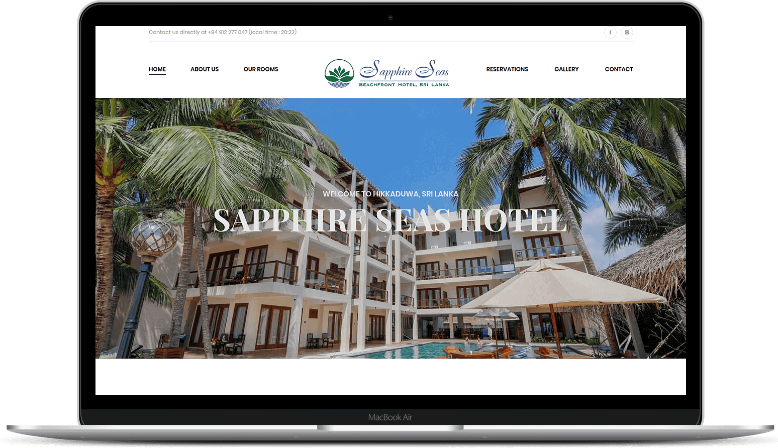 Bespoke Website Design by HotelMinder